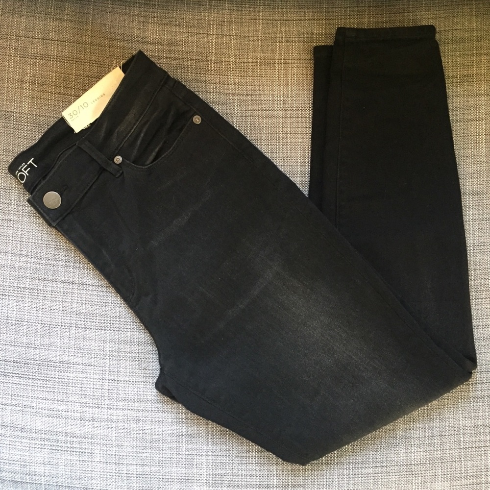 NWT - LOFT Denim Leggings 30P